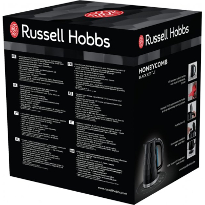 Електричний чайник Russell Hobbs 26051-70 Honeycomb Black фото №7