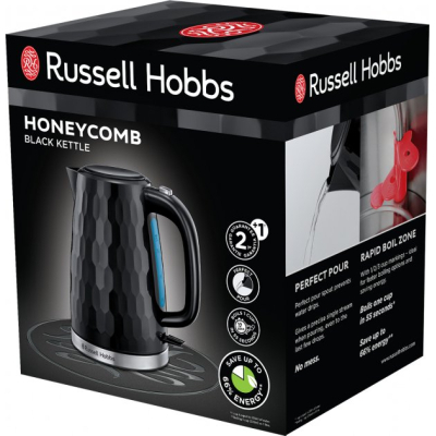Електричний чайник Russell Hobbs 26051-70 Honeycomb Black фото №8