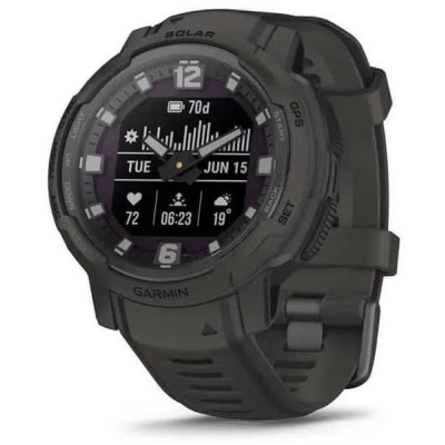 Smart годинник Garmin Instinct Crossover Solar, Graphite (010-02730-01)