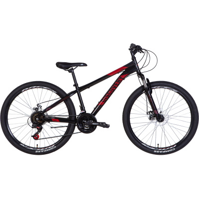Discovery 26" Rider AM DD рама-13" 2022 Black/Red (OPS-DIS-26-523)