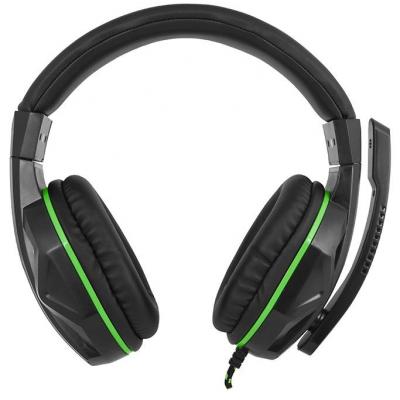 Наушники Gemix N2 LED Black-Green Gaming фото №2