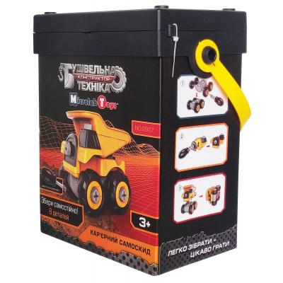 Конструктор Microlab Toys Конструктор  Строительная техника - карьерный самосвал (MT8907) фото №3