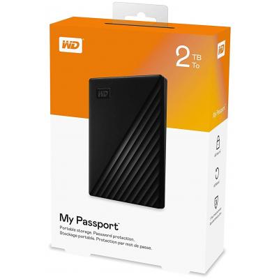 Внешний жесткий диск WD 2.5" 2TB  (BYVG0020BBK-WESN) фото №6