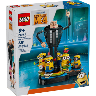 Конструктор Lego Нікчемний я 4 Гру й посіпаки з кубиків 839 деталей (75582)