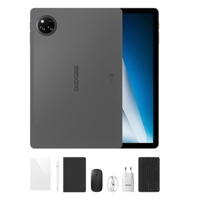 Планшет Doogee Tab A9 Pro  11" 6/128Gb Wi-Fi Grey VIP Edition Стилус,чохол,скло,клавіатура,мишка, БЖ (6923740264164 фото №12