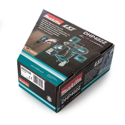 Шуруповерт Makita дрель-шуруповерт с ударом LXT, 18В, 62 / 36Нм (без аккумулят (DHP482Z) фото №4