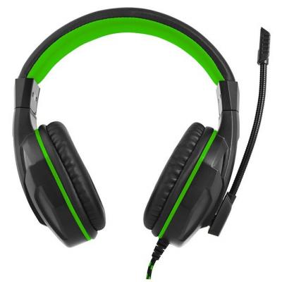 Наушники Gemix N20 Black-Green Gaming фото №2