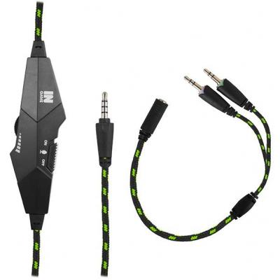 Наушники Gemix N20 Black-Green Gaming фото №4
