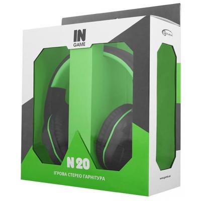 Наушники Gemix N20 Black-Green Gaming фото №5