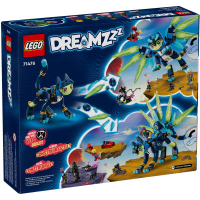 Конструктор Lego DREAMZzz Зоуі й котосова Зіан 437 деталей (71476) фото №7