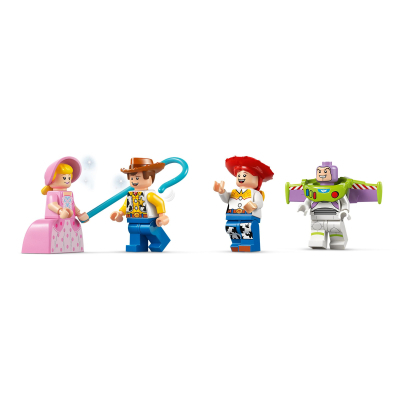 Конструктор Lego Disney та Pixar Святкування з Історії іграшок: поїзд та авто для гонок (43264) фото №3