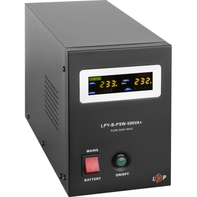 Джерело безперебійного живлення LogicPower LPY- B - PSW-500VA , 5А/10А (4149) фото №2