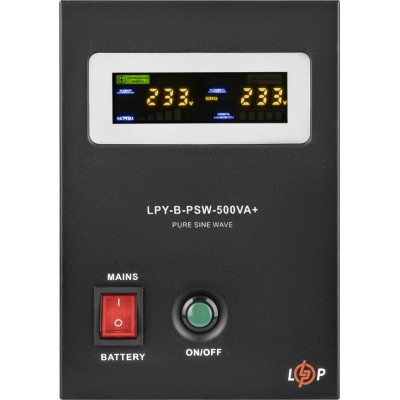 Джерело безперебійного живлення LogicPower LPY- B - PSW-500VA , 5А/10А (4149) фото №3