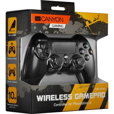 Геймпад Canyon CND-GPW5 Wireless PS4 Black (CND-GPW5) фото №4