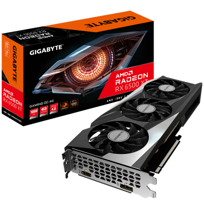GigaByte Radeon RX 6500 XT 4Gb GAMING OC (GV-R65XTGAMING OC-4GD)