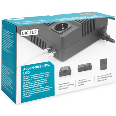 Джерело безперебійного живлення Digitus 800VA DN-170 (DN-170111) фото №6