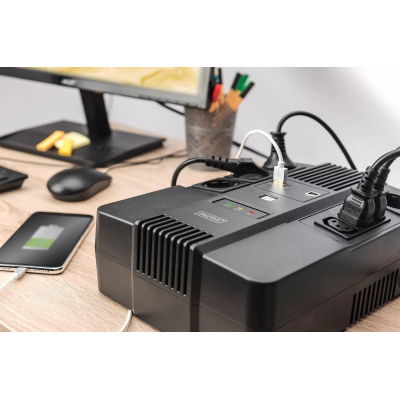 Джерело безперебійного живлення Digitus 800VA DN-170 (DN-170111) фото №7