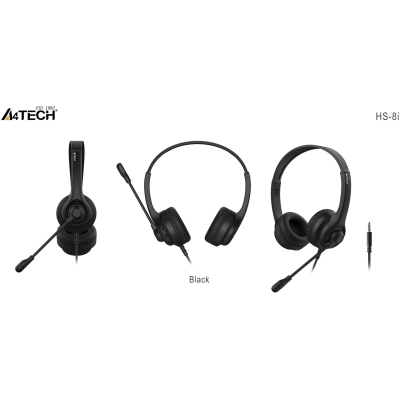 Наушники A4Tech HS-8i Black фото №4
