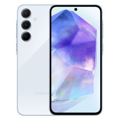 Смартфон Samsung SM-A556B (Galaxy A55 5G 8/128Gb) LBA (awesome iceblue)