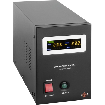 Источник бесперебойного питания LogicPower LPY- B - PSW-800VA , 5А/10А (4150)