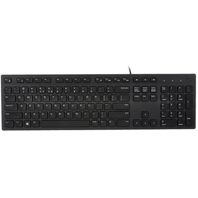 Клавиатура Dell KB216 Multimedia Black (580-AHHE)