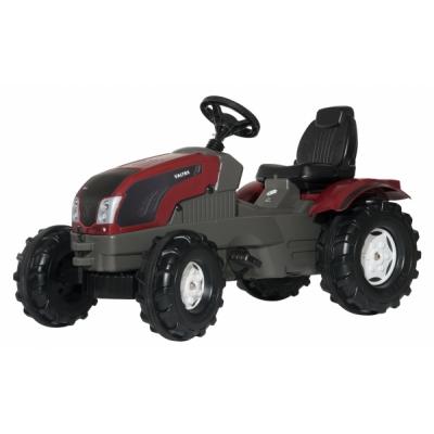 Електромобіль дитячий Rolly Toys Трактор rollyFarmtrac Valtra T213 серый-бордо (601233)