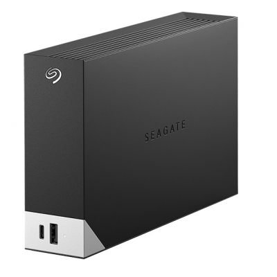 Зовнішній жорсткий диск Seagate 3.5" 10TB One Touch Desktop External Drive with Hub  (STLC10000400)