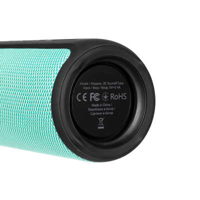 Портативна колонка 2E SoundXTube TWS MP3 Wireless Waterproof Turquoise (-BSSXTWTQ) фото №7