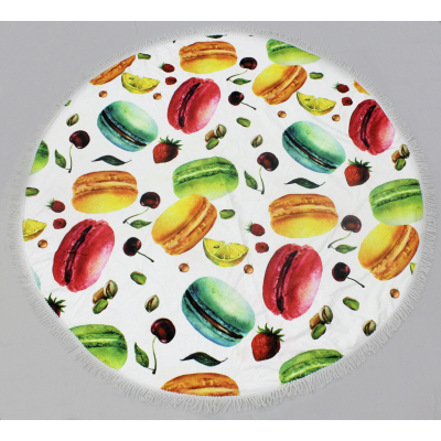 Рушник MirSon пляжное №5066 Summer Time Macaroons 150x150 см (2200003947748) фото №2
