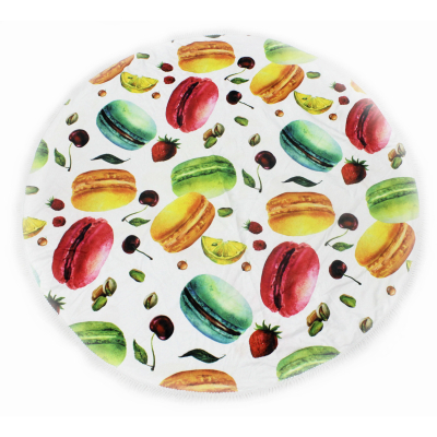 Рушник MirSon пляжное №5066 Summer Time Macaroons 150x150 см (2200003947748)