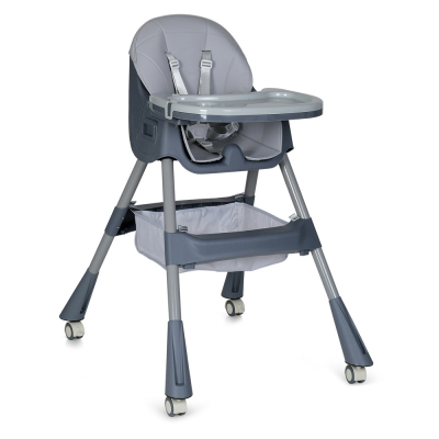 Стільчик для годування Bambi M 5722 grey