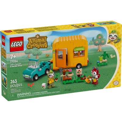 Конструктор Lego Animal Crossing Садова крамниця і караван, що належать Leif (77054)