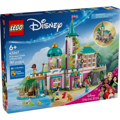 Конструктор Lego Disney Замок принцеси та королівські улюбленці (43267)