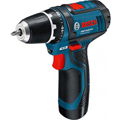 Шуруповерт Bosch GSR 12V-15 (2Ah & 4Ah) сверла (0.615.990.G6L)
