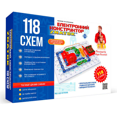 Конструктор Знаток Конструктор  Znatok (118 схем) (70820)
