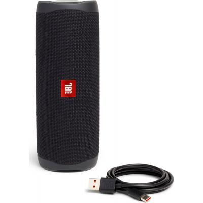 Портативна колонка JBL Flip 5 Black (FLIP5BLKEU) фото №4