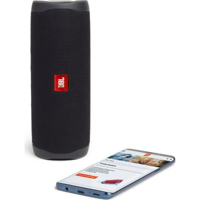 Портативна колонка JBL Flip 5 Black (FLIP5BLKEU) фото №6