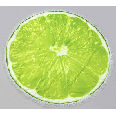 Рушник MirSon пляжное №5067 Summer Time Lime 150x150 см (2200003947755) фото №2