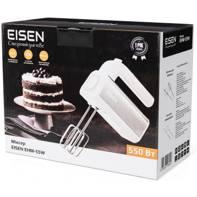 Миксер Eisen EHM-55W фото №7