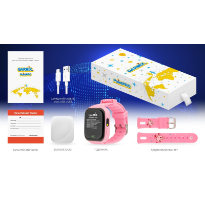 Смарт-годинник GARMIX PointPRO-100 WIFI PINK фото №4