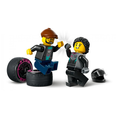 Конструктор Lego City Автомобіль для перегонів й автовоз 328 деталей (60406) фото №3