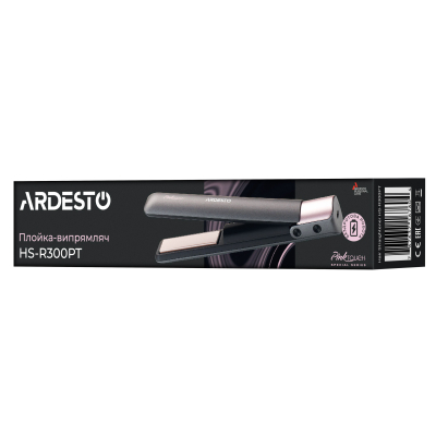 Щипцы для выпрямления волос Ardesto Pink Touch (HS-R300PT) фото №11