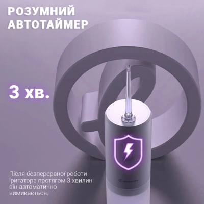 Іригатор Xiaomi Mint3 Lilac фото №7