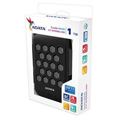 Внешний жесткий диск Adata 2.5" 2TB  (AHD720-2TU31-CBK) фото №5