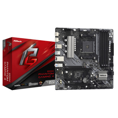 Материнская плата ASRock B550M PHANTOM GAMING 4 фото №2