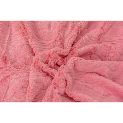 Плед MirSon 1003 Damask Pink 180x200 (2200002981668) фото №3