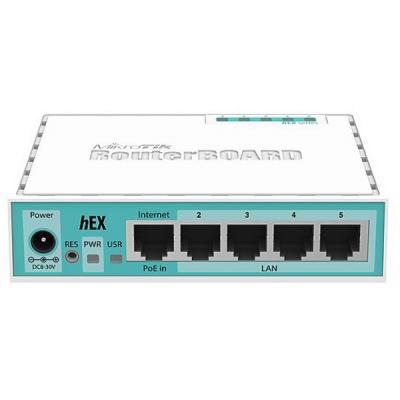 Маршрутизатор Mikrotik hEX (RB750Gr3) фото №2