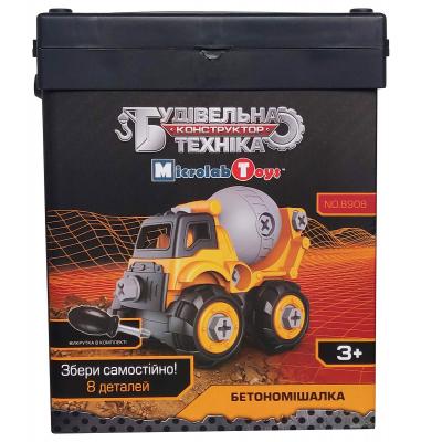 Конструктор Microlab Toys Конструктор  Строительная техника - бетономешалка (MT8908) фото №2