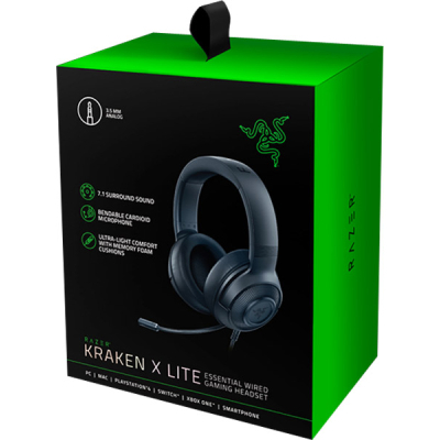 Навушники Razer Kraken X Lite (RZ04-02950100-R381/R3M1) фото №6