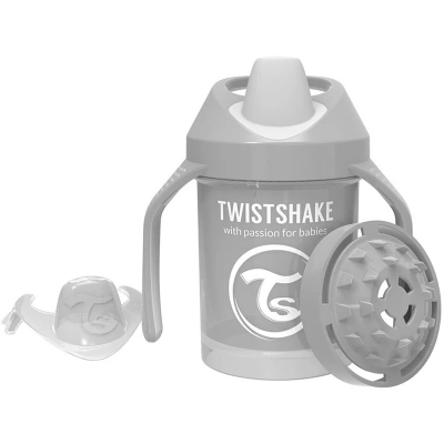 Пляшечка для годування Twistshake Поильник-непроливайка  Мини 230 мл Серая (69882) фото №2